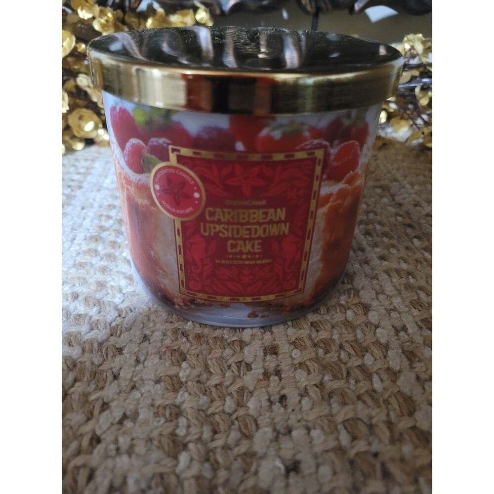 Caribbean Upside-Down Cake - Goose Creek 3-wick Candle